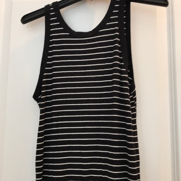 Ambercrombie and Fitch Striped Cotton Midi Dress - Picture 2 of 4